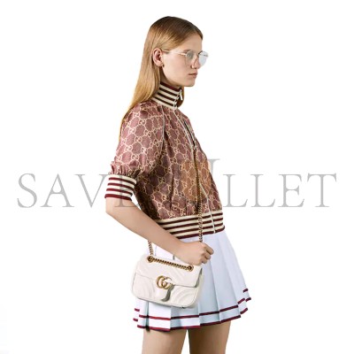 GUCCI GG MARMONT SMALL SHOULDER BAG 446744 (22*13*6cm)